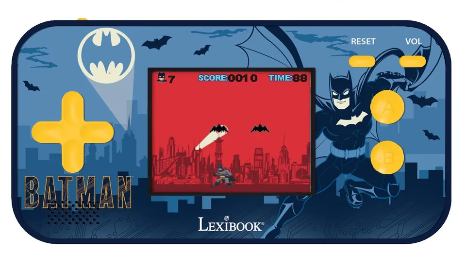 lexibook-batman-consola-cyber-arcade-jl2367bat-150-juegos image 1