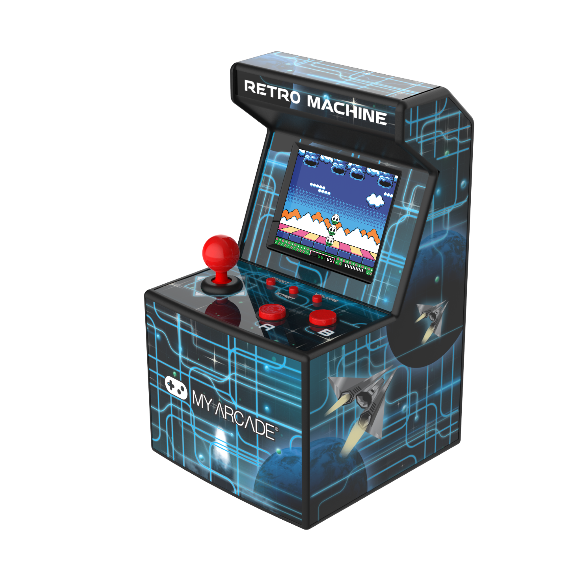 my-arcade-retro-machine-consola-port-til-con-200-juegos image 1