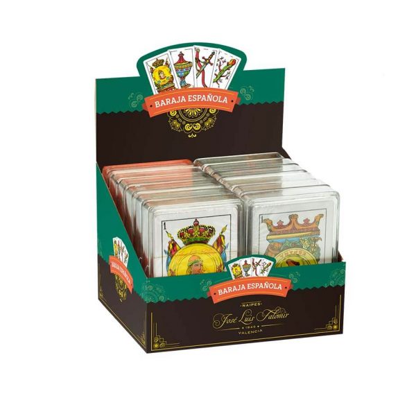 falomir-juegos-baraja-espa-ola-caja-pl-stico-naipes-cl-sicos image 1