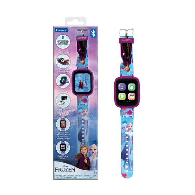 lexibook-frozen-dmw071fz-reloj-bluetooth-inteligente-con-c-mara-y-pantalla-t-cti image 1