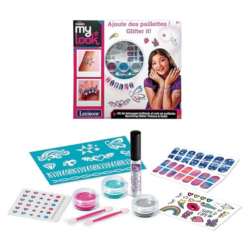 lexibook-kit-de-tatuajes-brillantes-y-arte-de-u-as-crss16 image 8