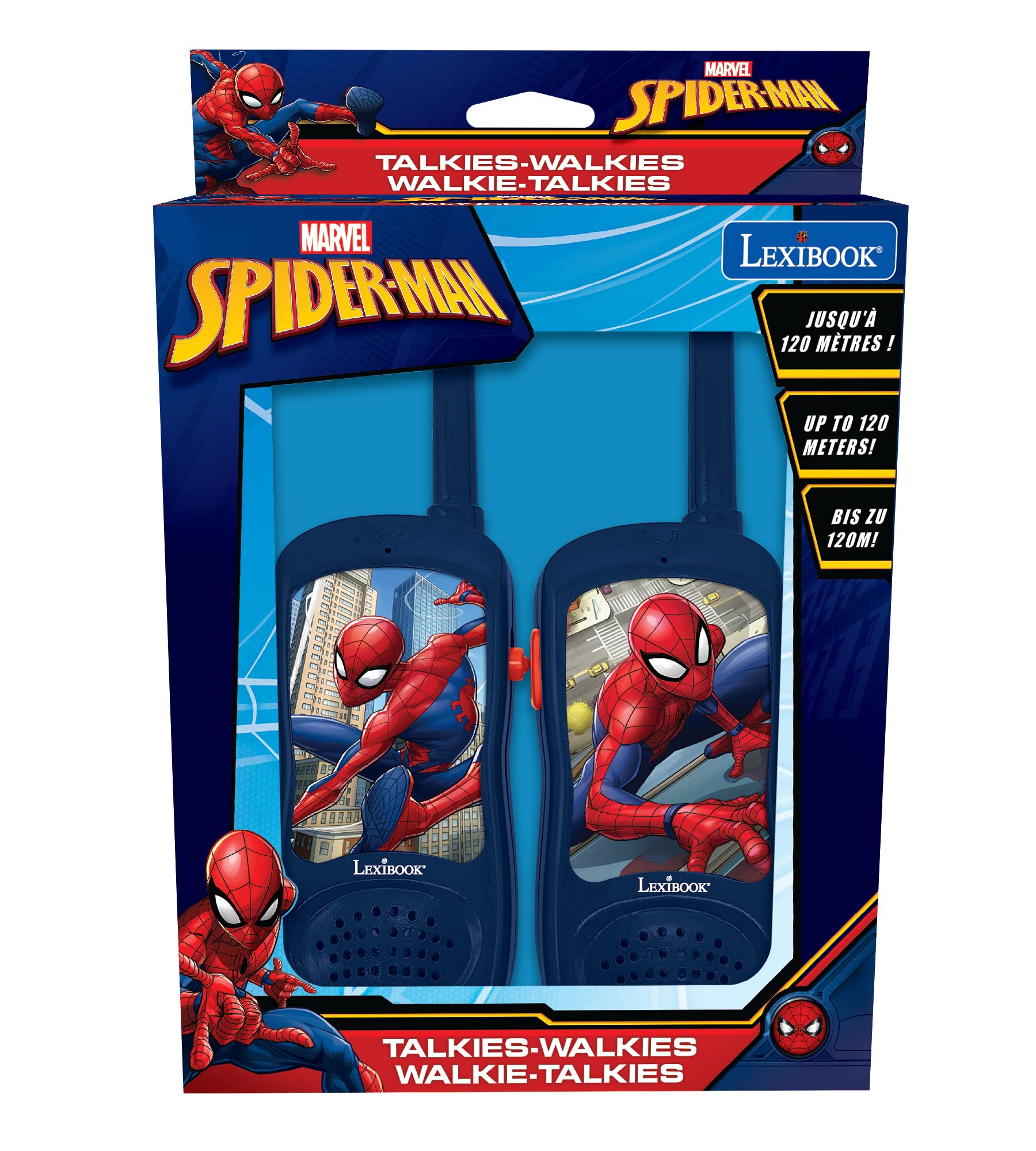 lexibook-spider-man-walkie-talkies-tw11sp-120-m image 2