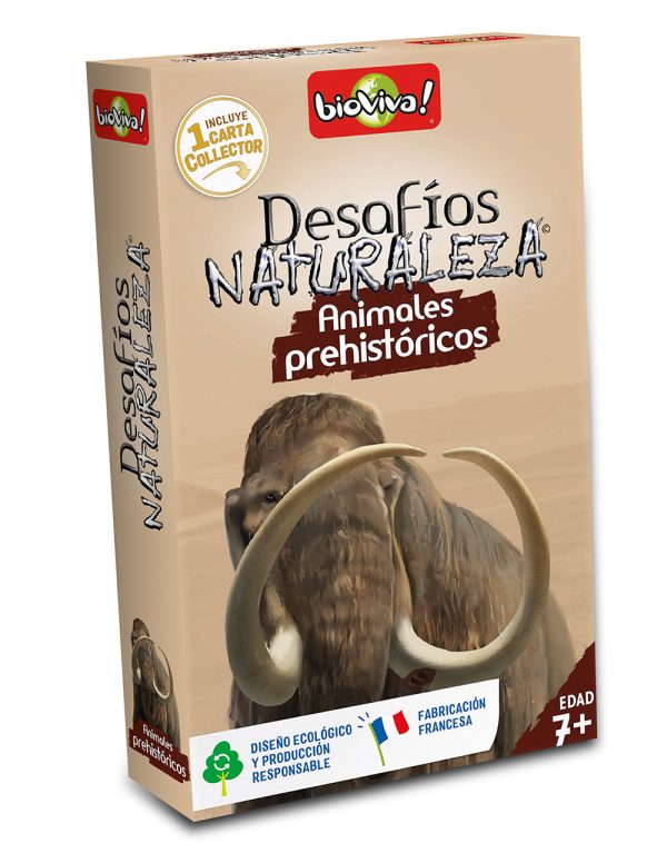 falomir-juegos-desaf-nat-animales-prehist-ricos-collector-juego-de-cartas image 2