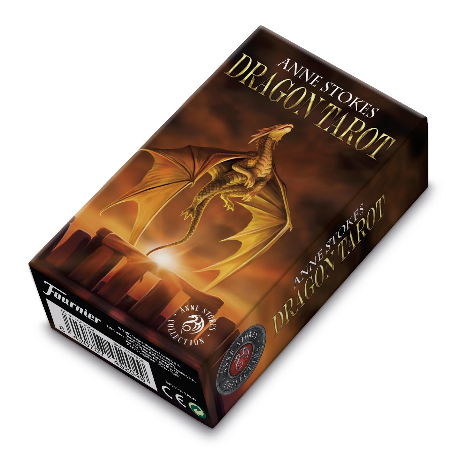 fournier-dragons-de-anne-stokes-baraja-de-tarot-78-cartas image 2