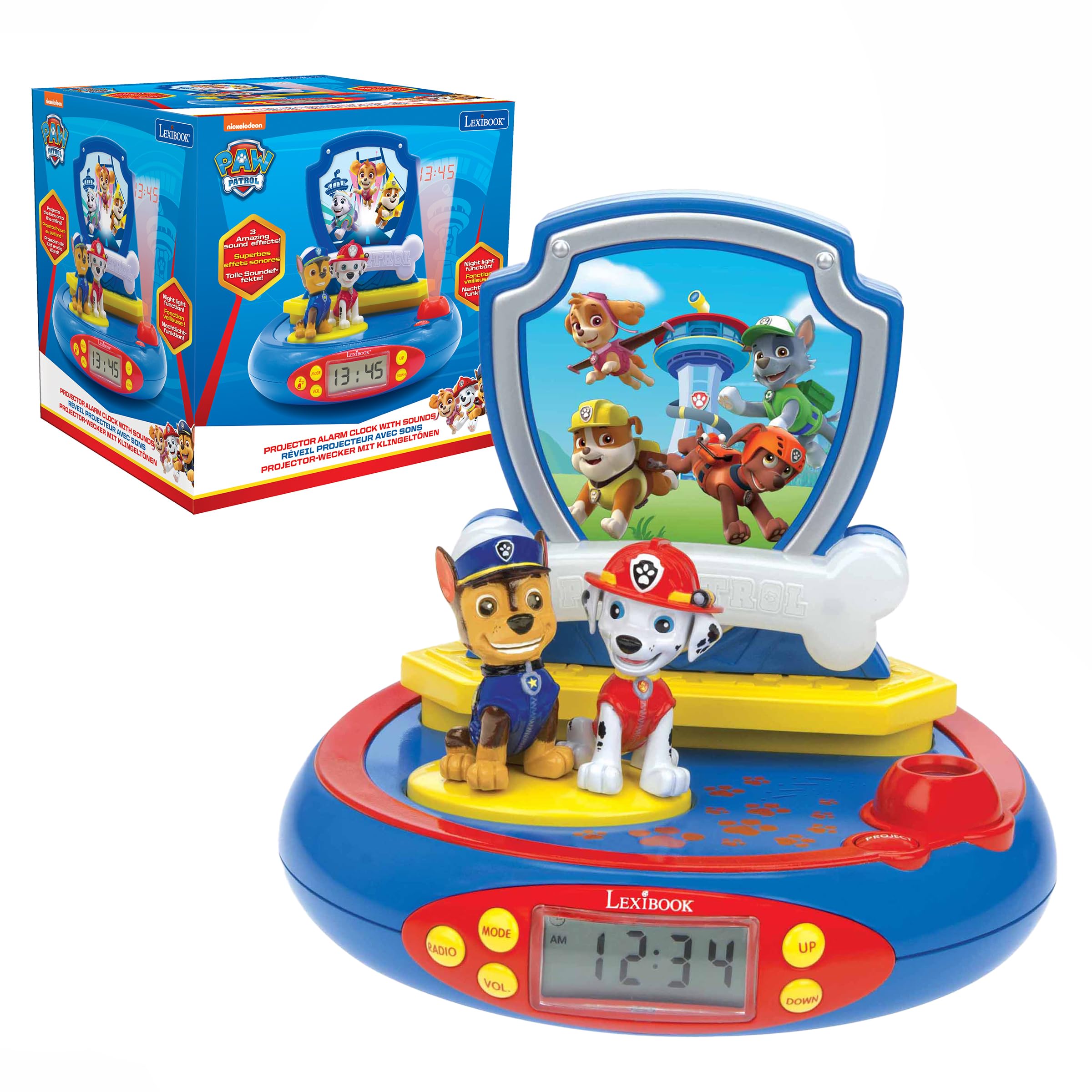 lexibook-mario-kart-rp500nilxb-reloj-proyector-despertador-con-luz-nocturna image 8
