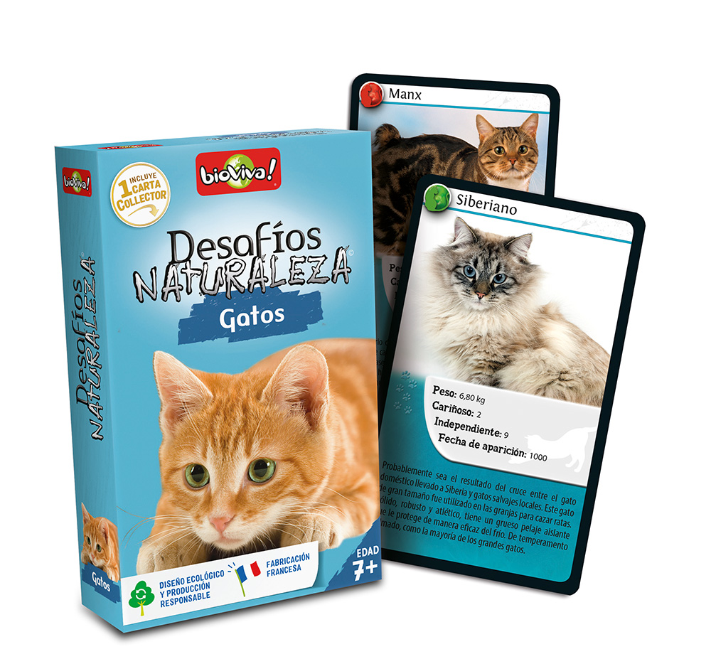 falomir-juegos-desaf-os-de-la-naturaleza-gatos-collector-juego-de-cartas-de-anim image 4