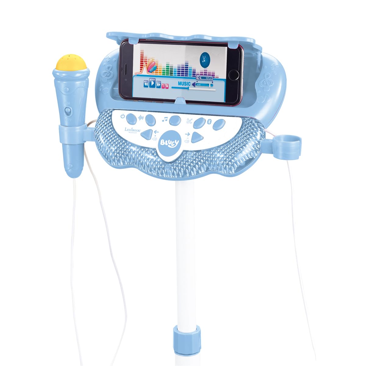 lexibook-bluey-karaoke-altavoz-luminoso-con-2-micr-fonos-s160by image 6
