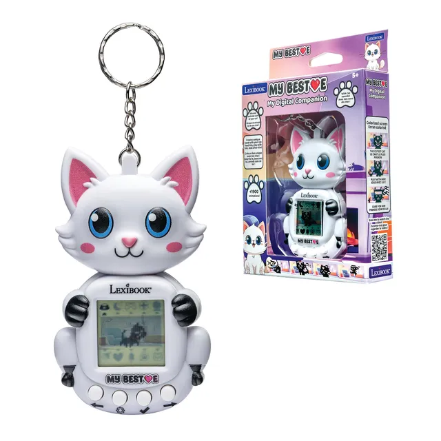lexibook-jlmbcat-my-best-e-gato-consola-mascota-virtual image 1