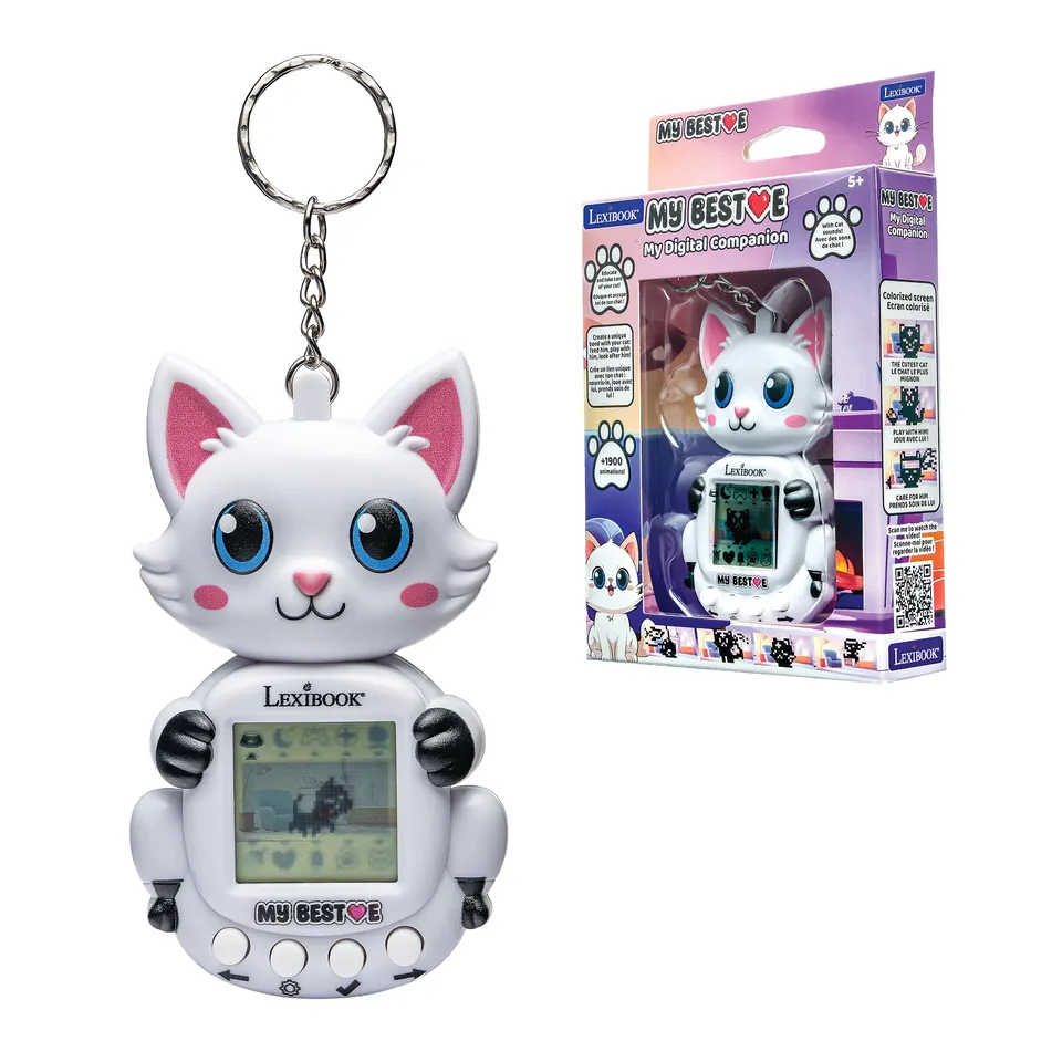 lexibook-jlmbcat-my-best-e-gato-consola-mascota-virtual image 1