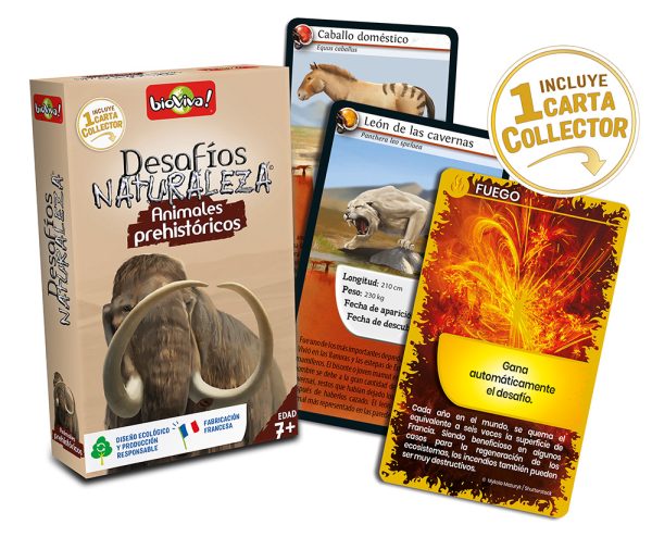falomir-juegos-desaf-nat-animales-prehist-ricos-collector-juego-de-cartas image 3