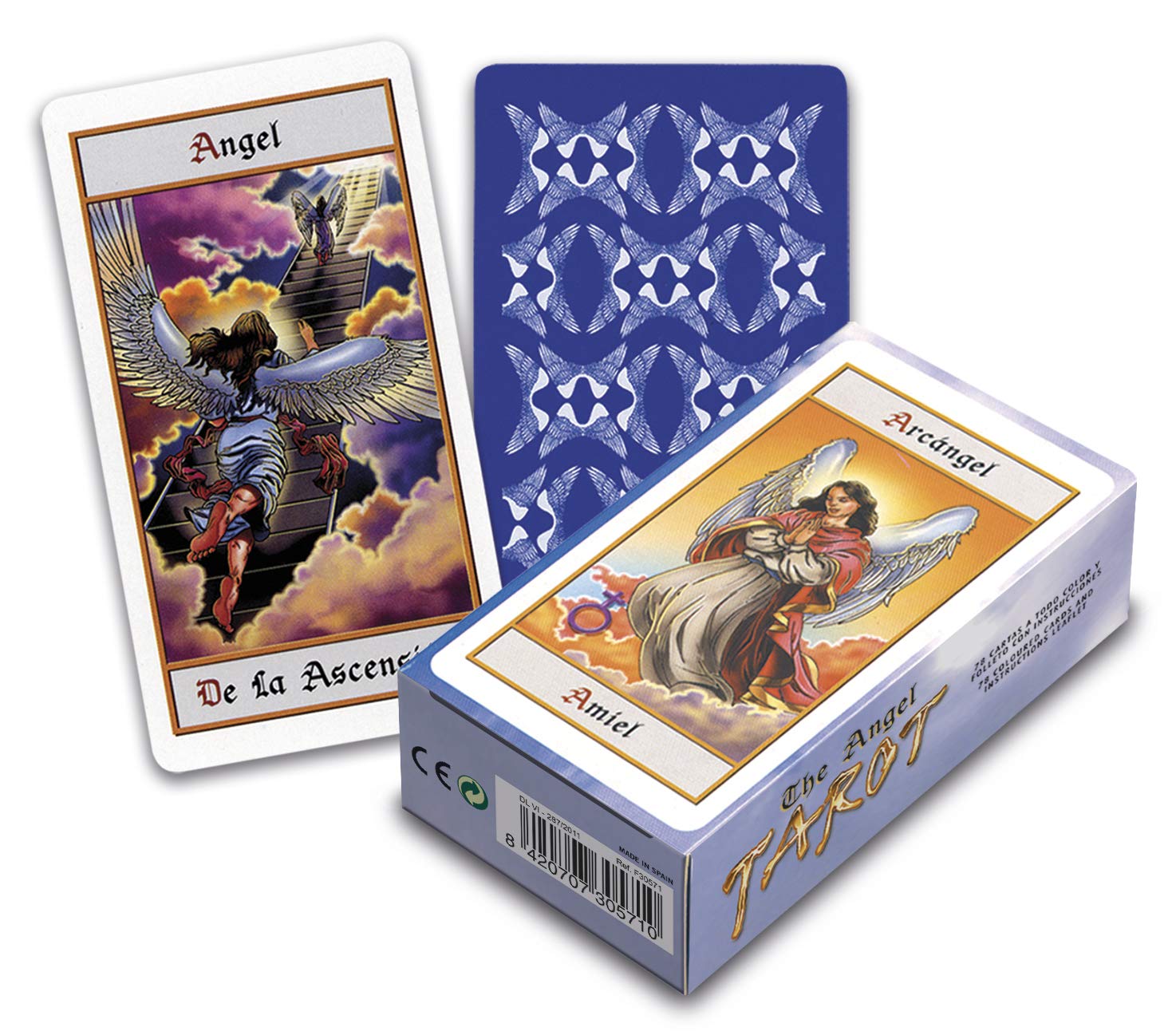fournier-los-ngeles-juego-de-mesa-tarot-f30571-morado image 4