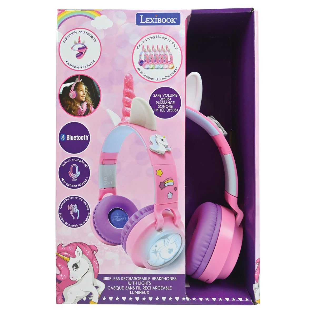 lexibook-unicornio-auriculares-bluetooth-hpbt015uni image 5