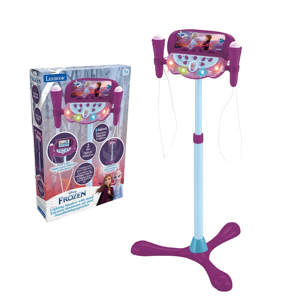 lexibook-bluey-karaoke-altavoz-luminoso-con-2-micr-fonos-s160by image 8