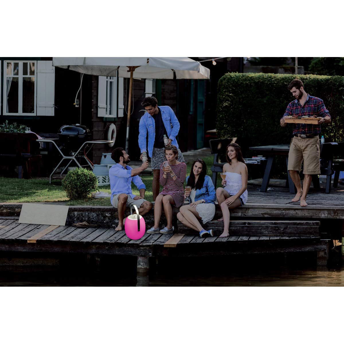 lexibook-decotech-btl710-altavoz-bluetooth-luminoso-multicolor-8w image 2