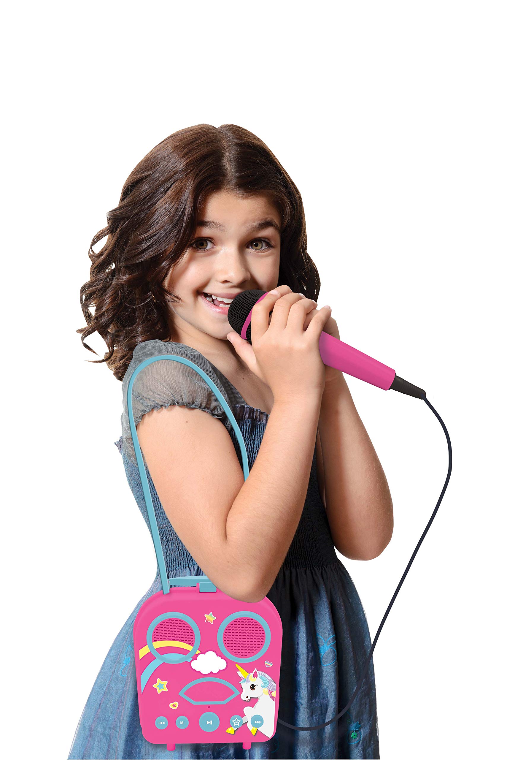 lexibook-my-secret-btc050uni-altavoz-karaoke-port-til-unicornio-con-micr-fono image 7