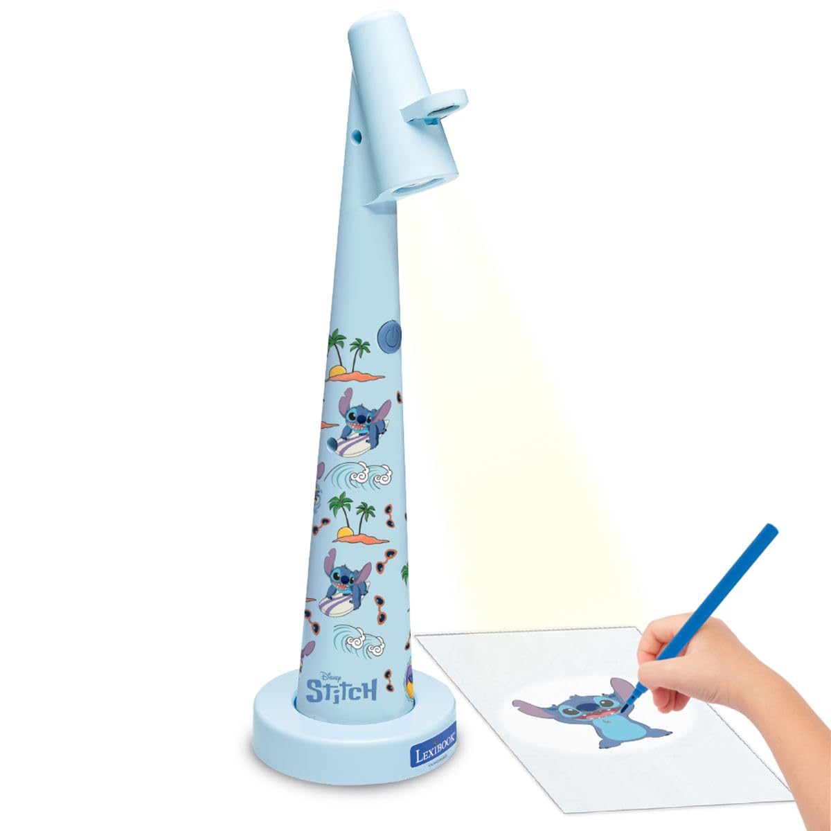 lexibook-disney-stitch-proyector-de-dibujo-crp10d-azul image 2