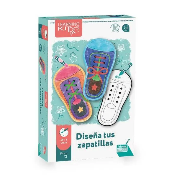 falomir-juegos-dise-a-tus-zapatillas-art-craft-manualidades image 1