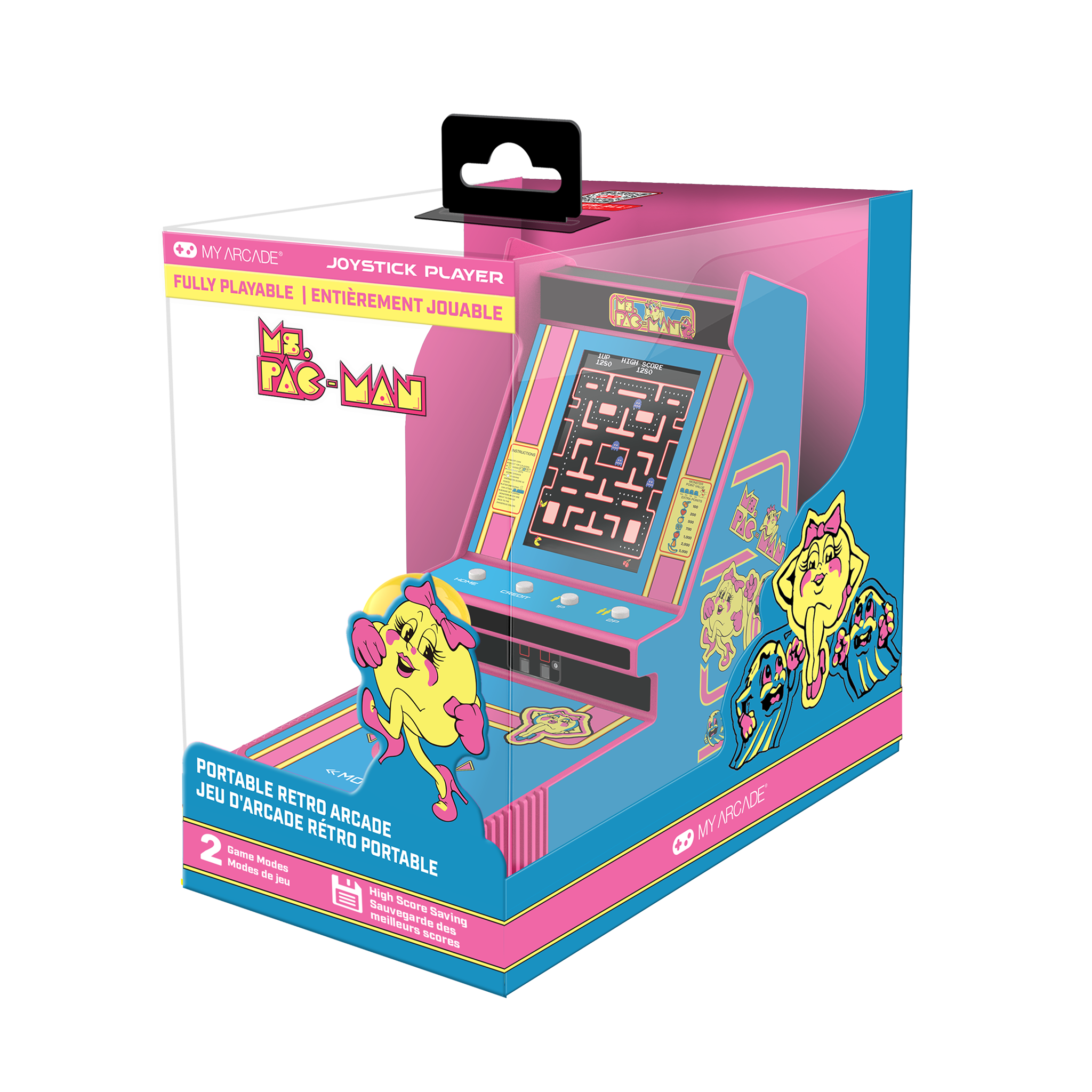 my-arcade-ms-pac-man-joystick-player-consola-joystick-laberinto image 4