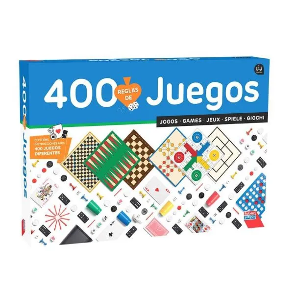 falomir-juegos-400-juegos-reunidos-caja-multijuegos-de-mesa image 1