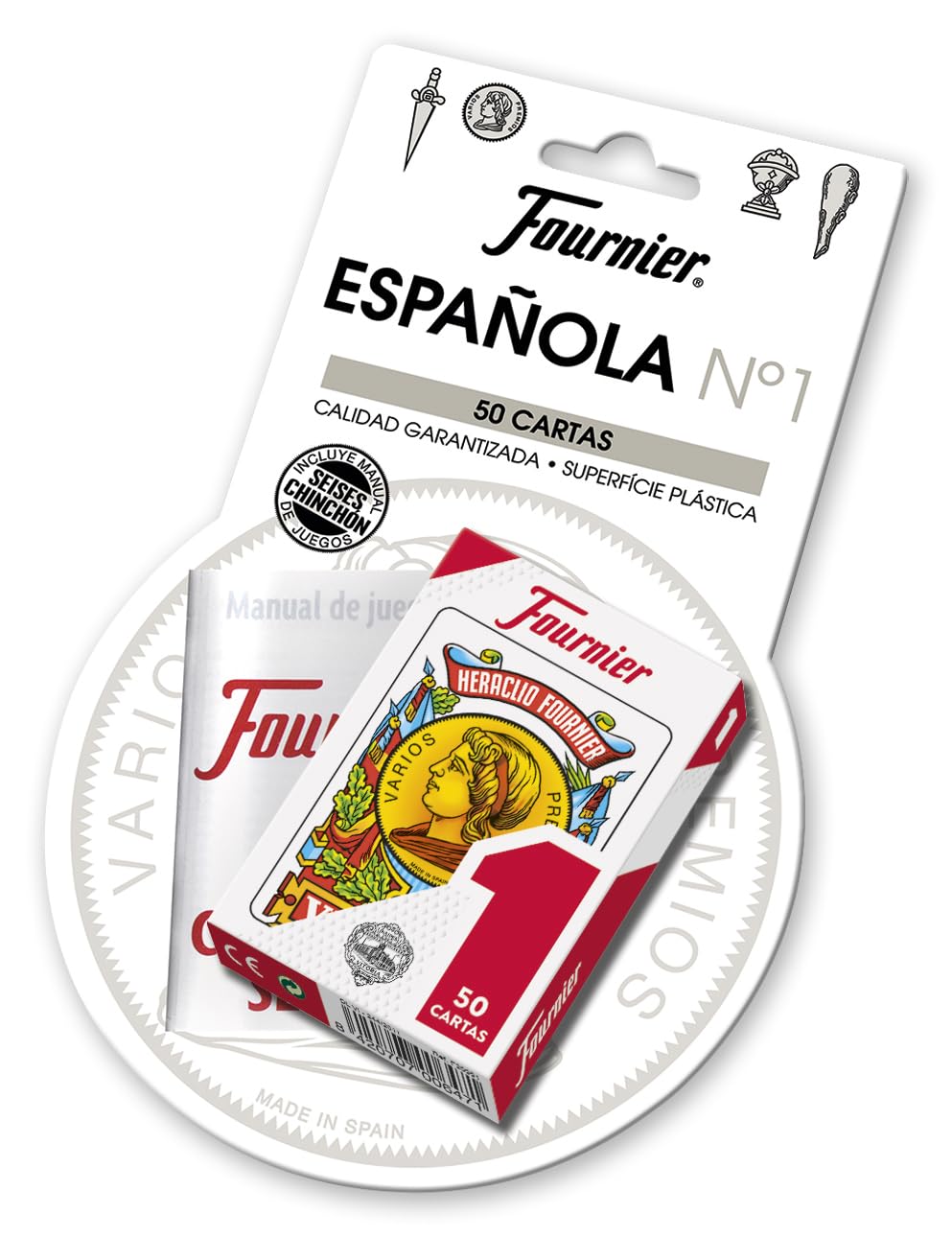 fournier-n-1-baraja-espa-ola-50-cartas-reglamento-seises-y-chinch-n image 1