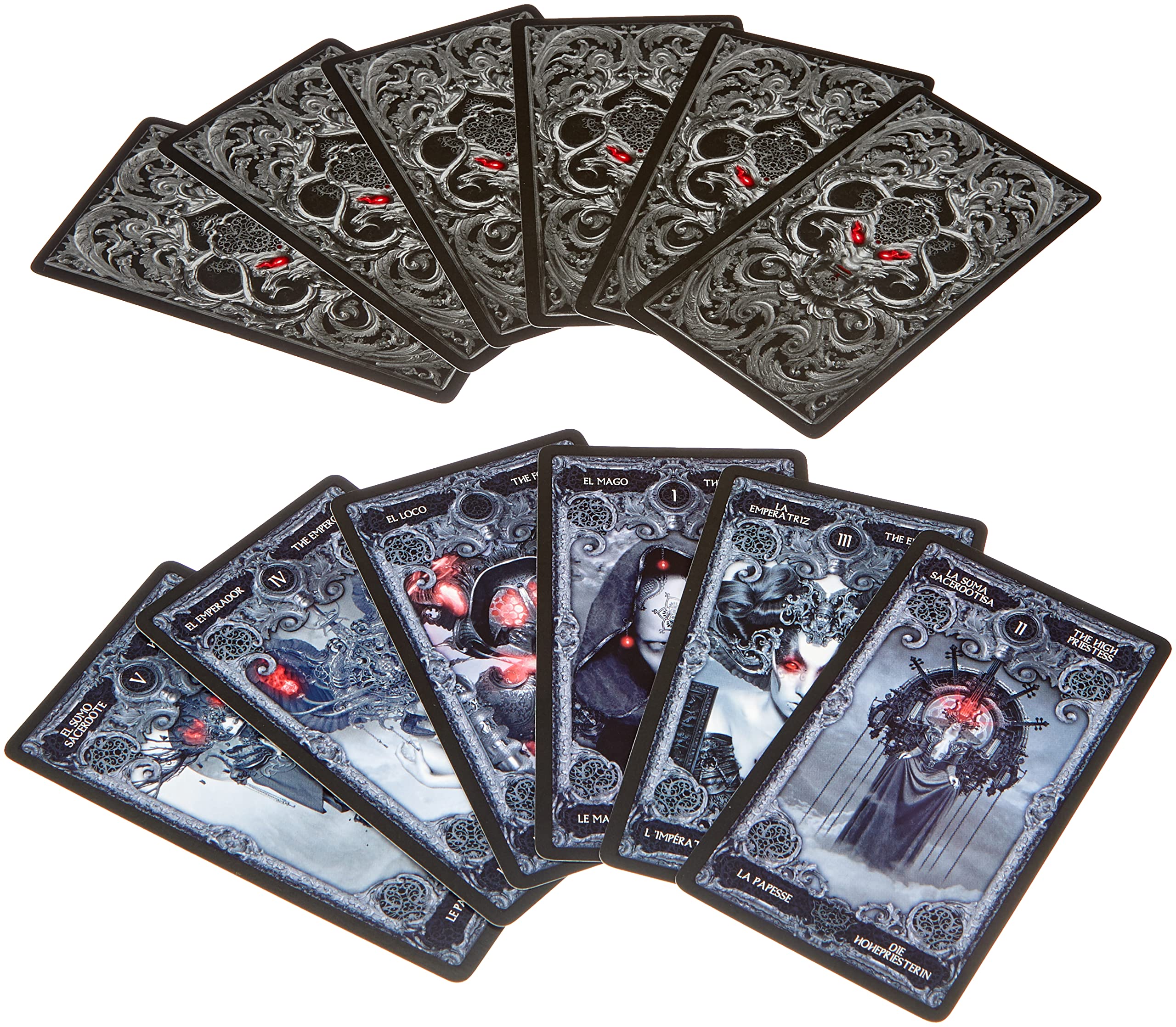 fournier-baraja-de-tarot-nekro-negro-78-cartas image 3