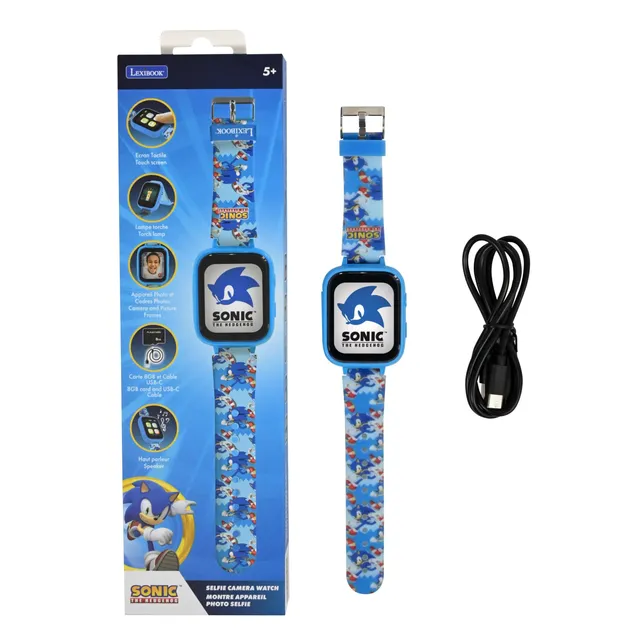 lexibook-sonic-dmw070snlxb-reloj-con-c-mara-t-ctil image 1