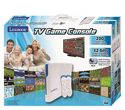 lexibook-consola-de-juegos-tv-200-juegos-32-bits-jg7430 image 7