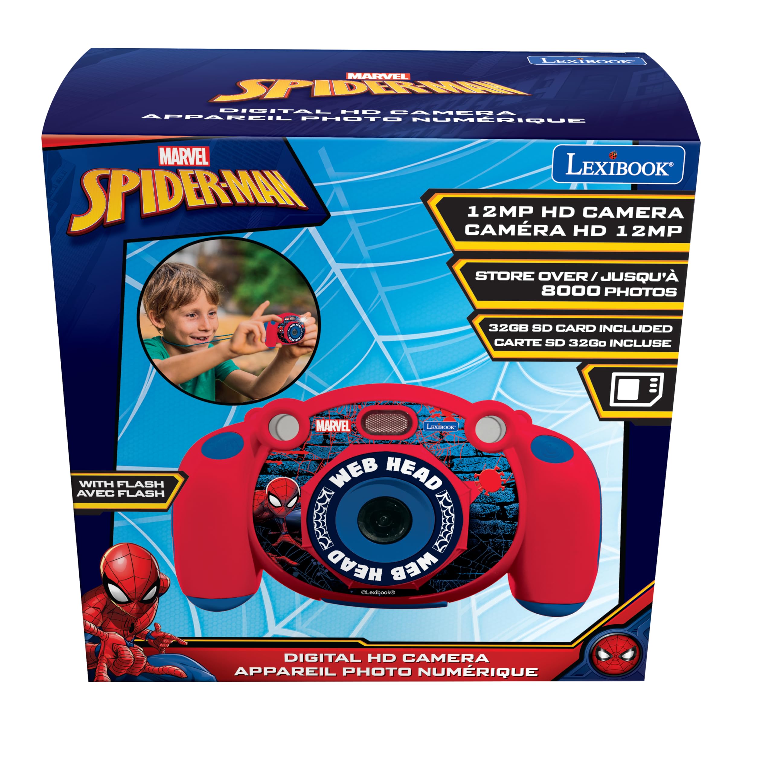 lexibook-spider-man-dj080sp-c-mara-digital-infantil image 5