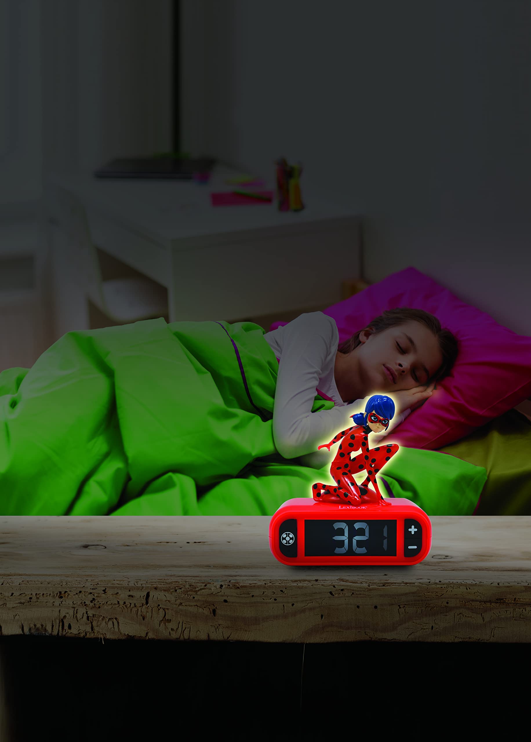 lexibook-miraculous-rl800mi-reloj-despertador-con-luz-nocturna image 7