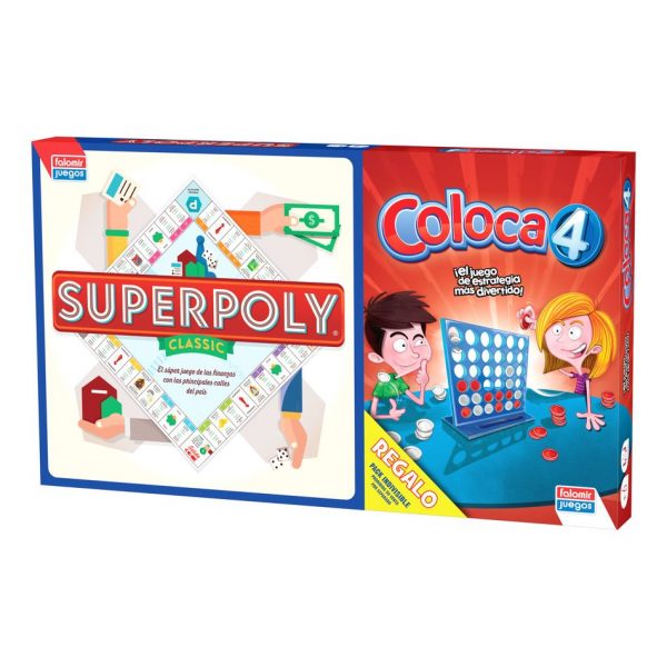 falomir-juegos-superpoly-coloca-4-pack-2-juegos-cl-sicos image 2
