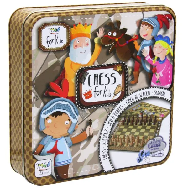 falomir-juegos-mi-primer-ajedrez-caja-de-lata-infantil image 1