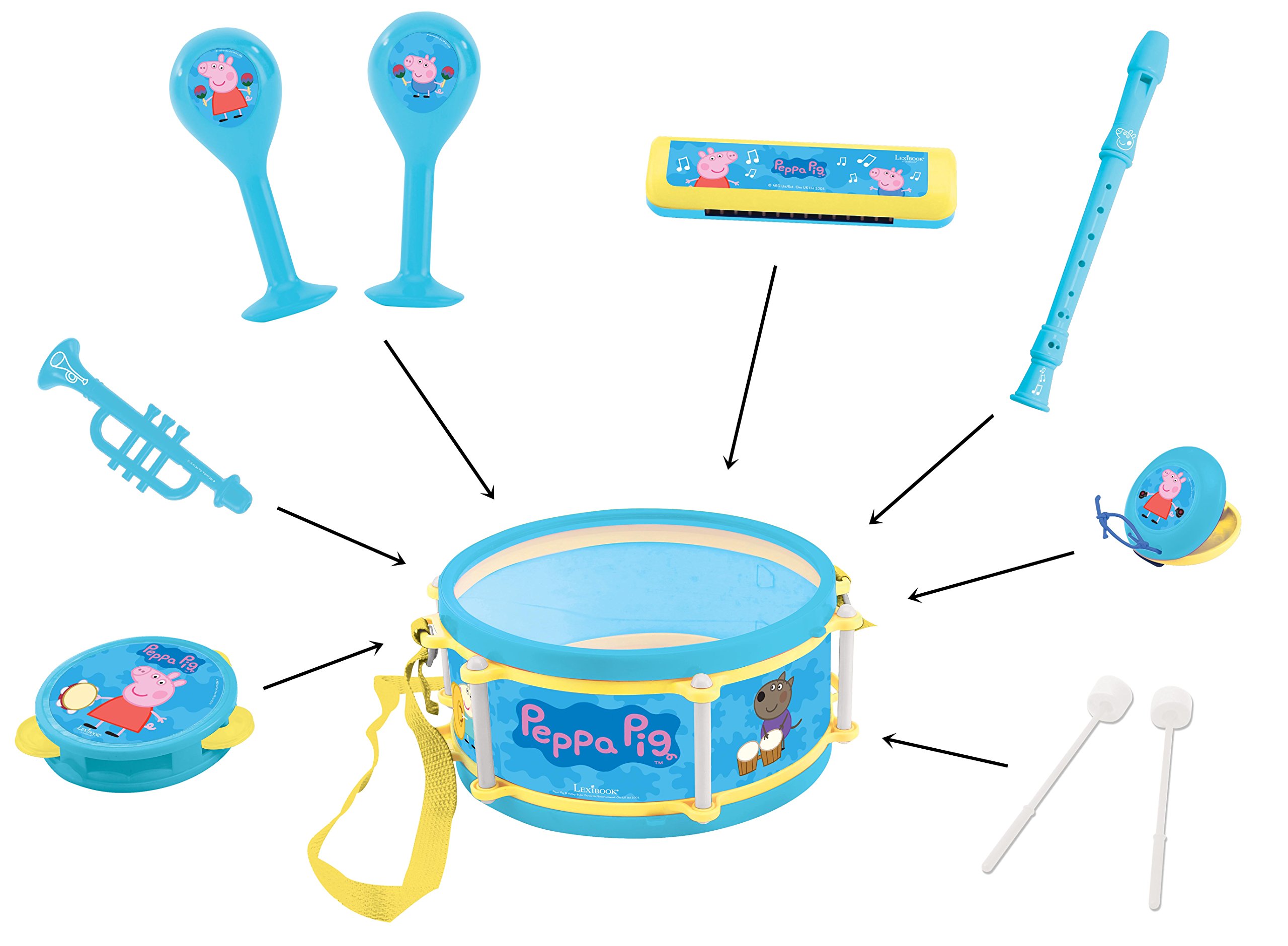 lexibook-peppa-pig-k360pp-set-7-instrumentos-musicales image 4