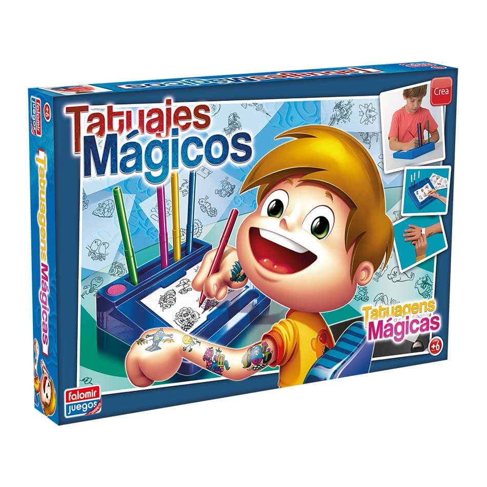 falomir-juegos-tatuajes-m-gicos-azul-set-de-manualidades image 3