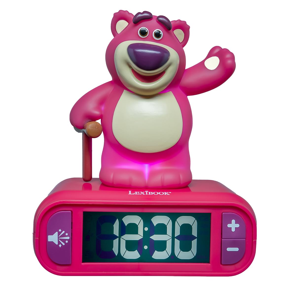 lexibook-disney-toy-story-reloj-despertador-lotso-rl800ts1-violeta image 2