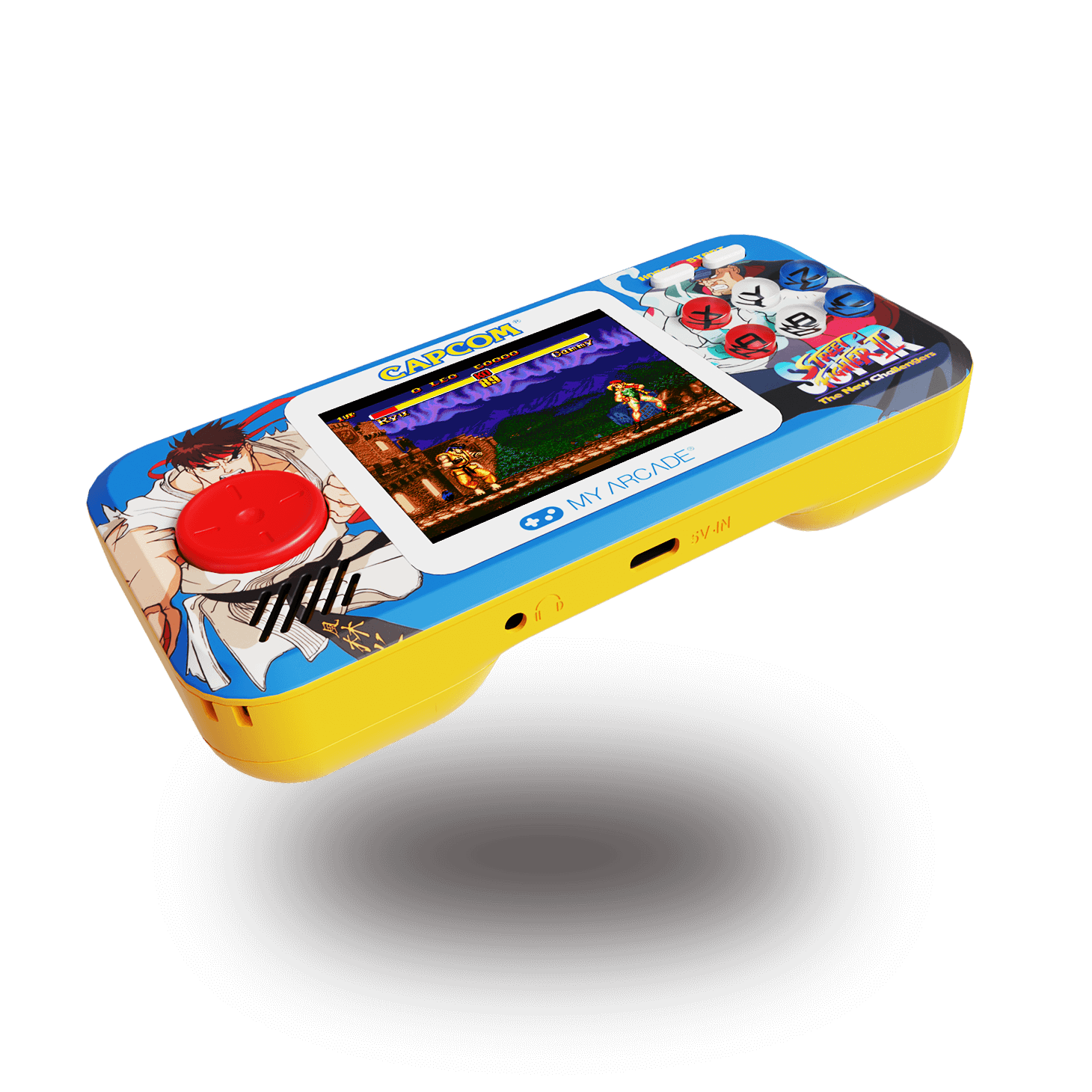 my-arcade-super-street-fighter-ii-pocket-player-pro-consola-port-til-lucha image 3