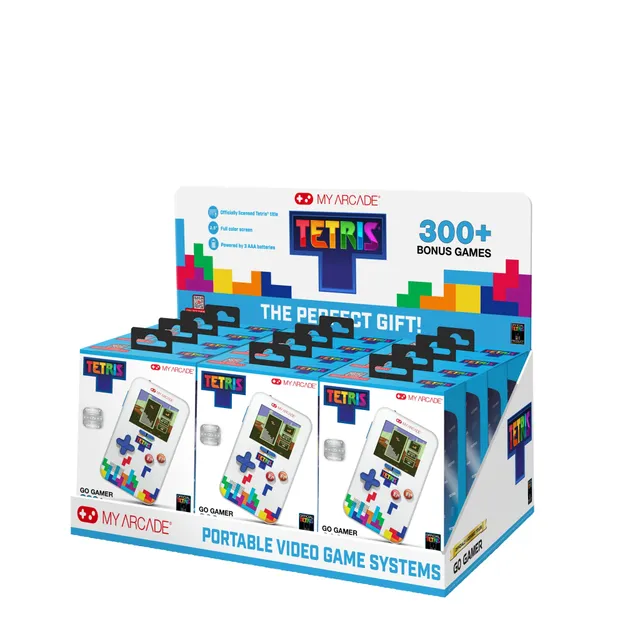 my-arcade-tetris-go-gamer-301-juegos-en-1-pack-expositor-12-uds image 1