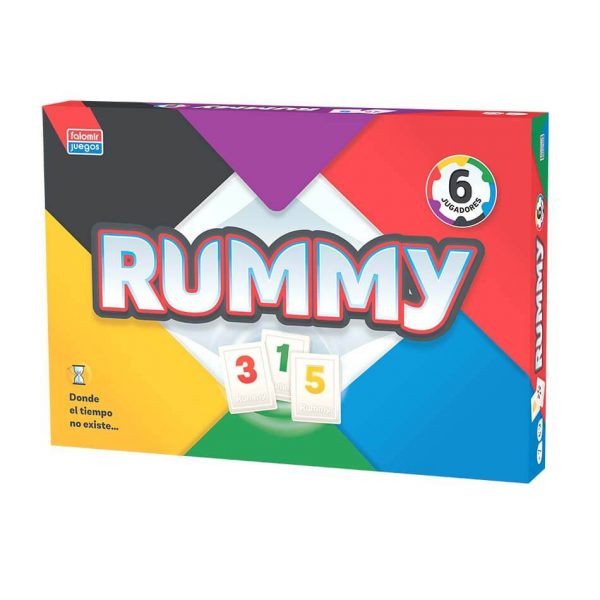 falomir-juegos-rummy-6-juego-de-mesa-cl-sico-de-n-meros image 2
