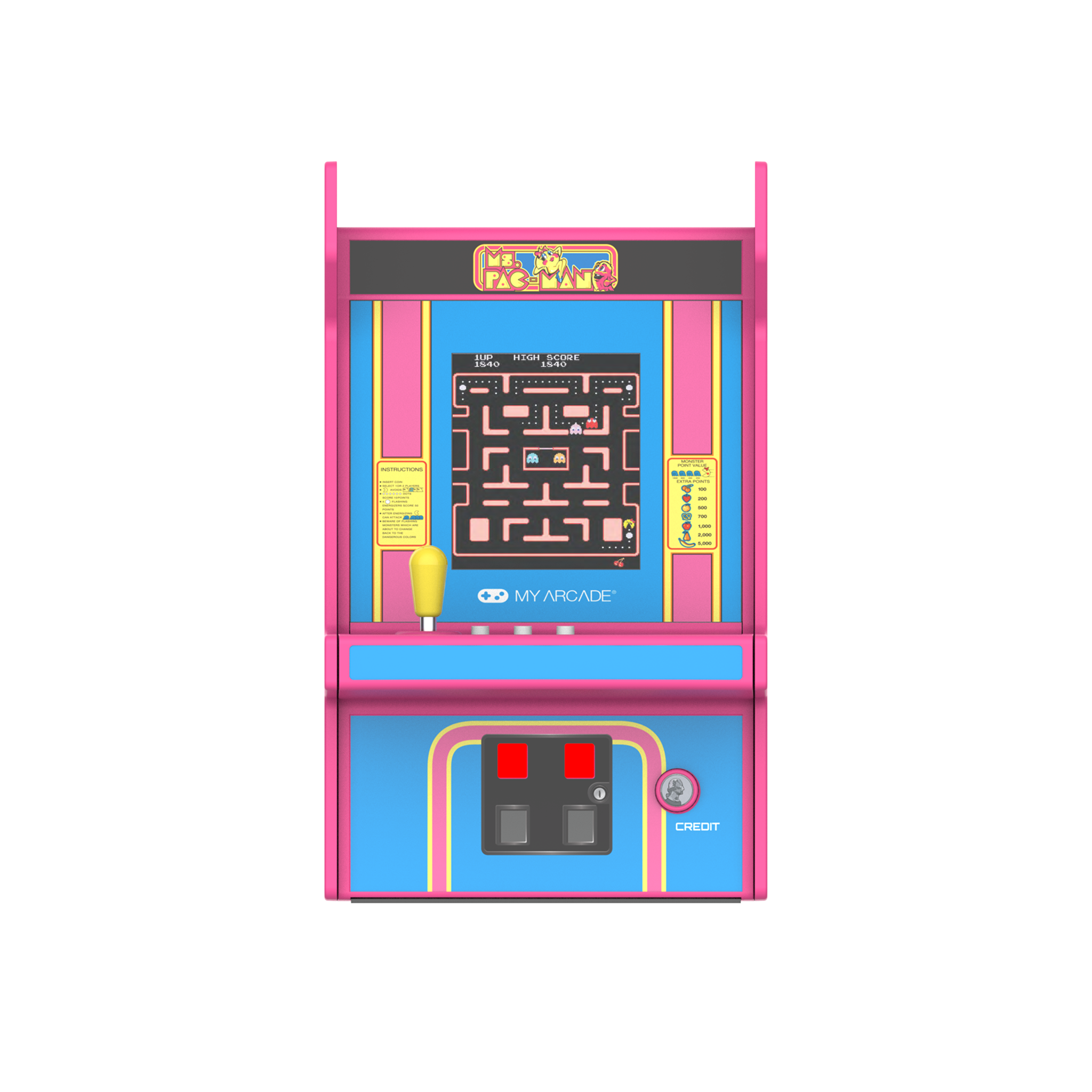 my-arcade-ms-pac-man-micro-player-pro image 2