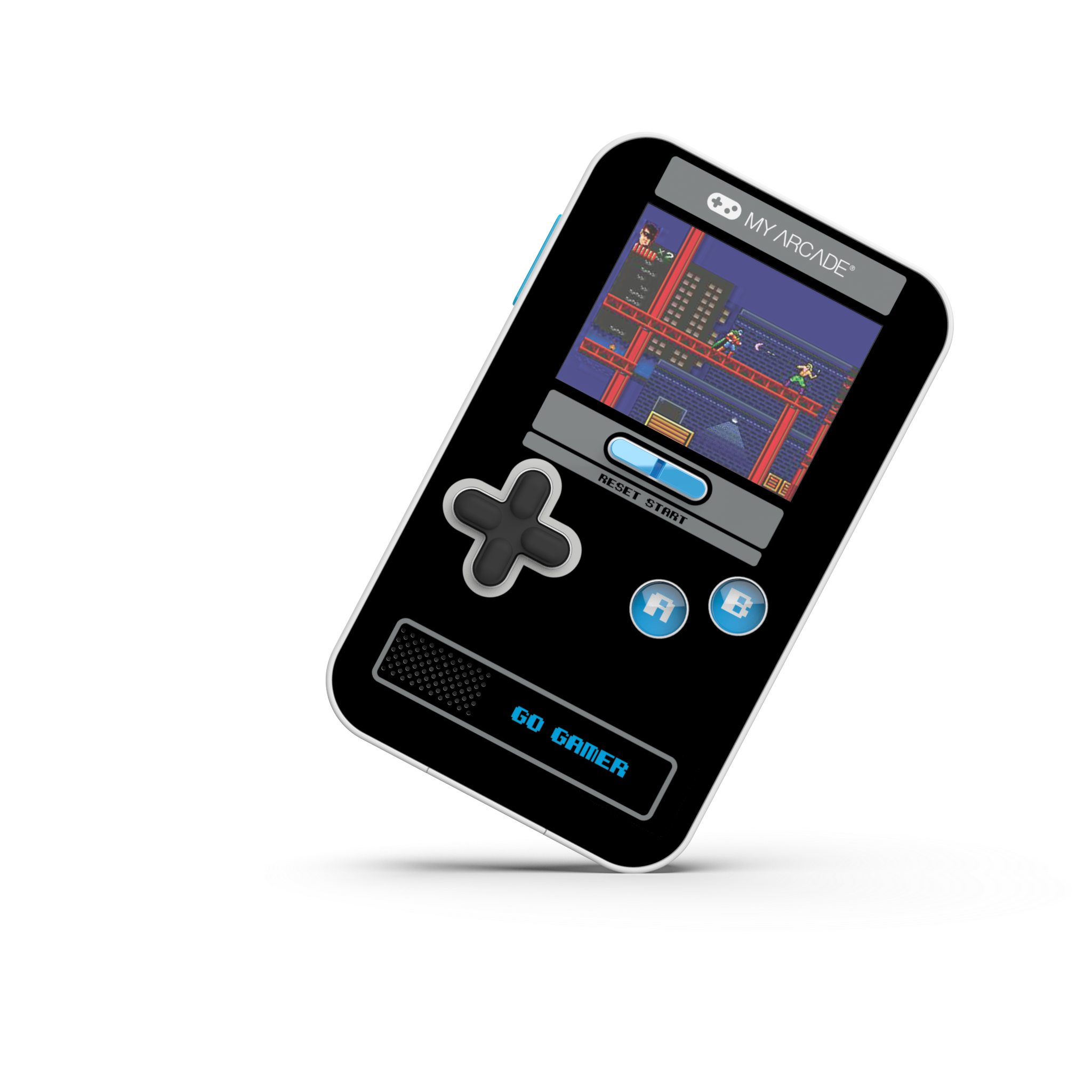 my-arcade-go-gamer-classic-black-blue-port-til-300-juegos image 1