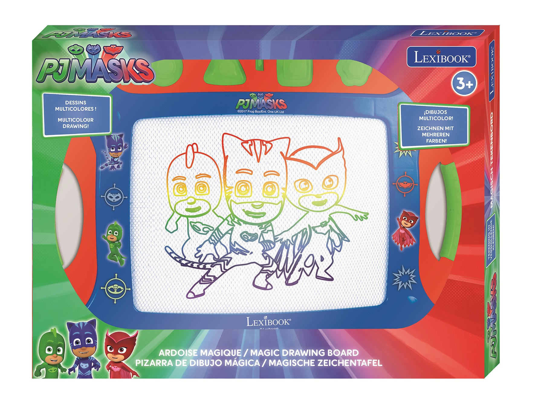 lexibook-pj-masks-crpjm600-pizarra-de-dibujo-m-gica-a4 image 5