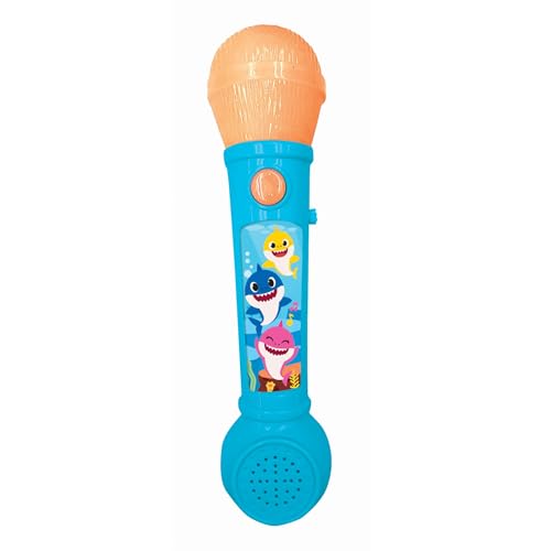 lexibook-baby-shark-micr-fono-luminoso-mic80bslxb-azul-naranja image 7