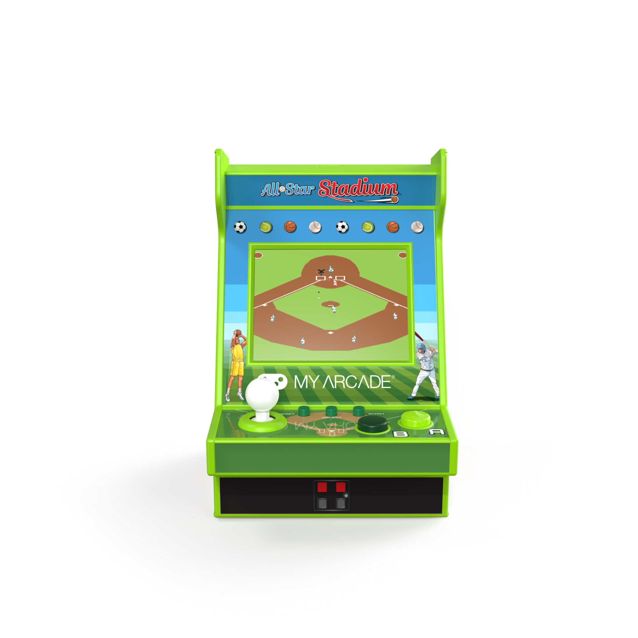 my-arcade-all-star-stadium-nano-player-7-juegos-jaleco image 2