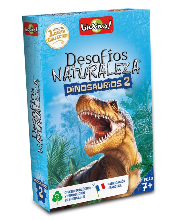 falomir-juegos-desaf-nat-dino-2-2022-collector-juego-de-cartas-de-dinosaurios image 2