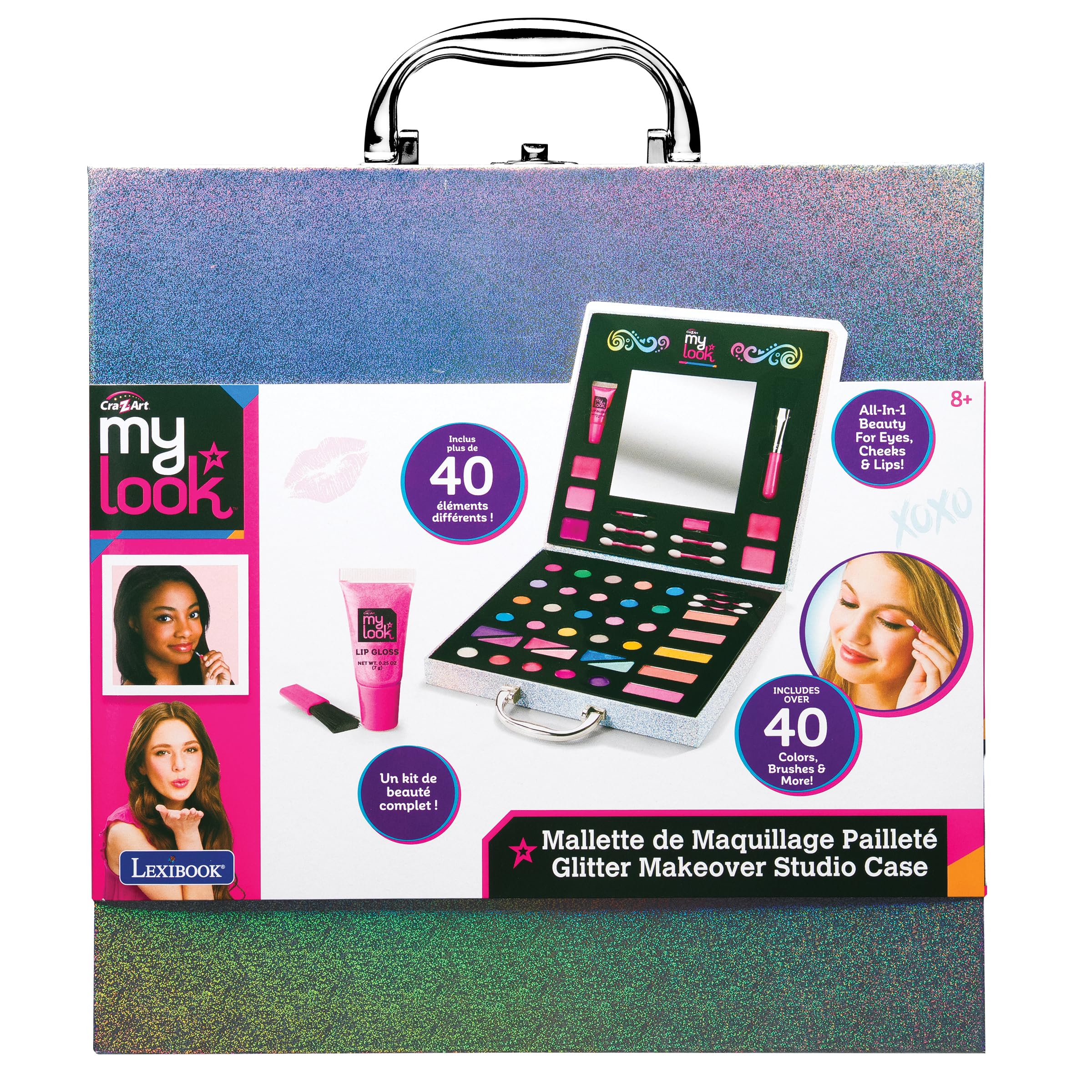 lexibook-estuche-de-maquillaje-con-purpurina-crss23 image 5
