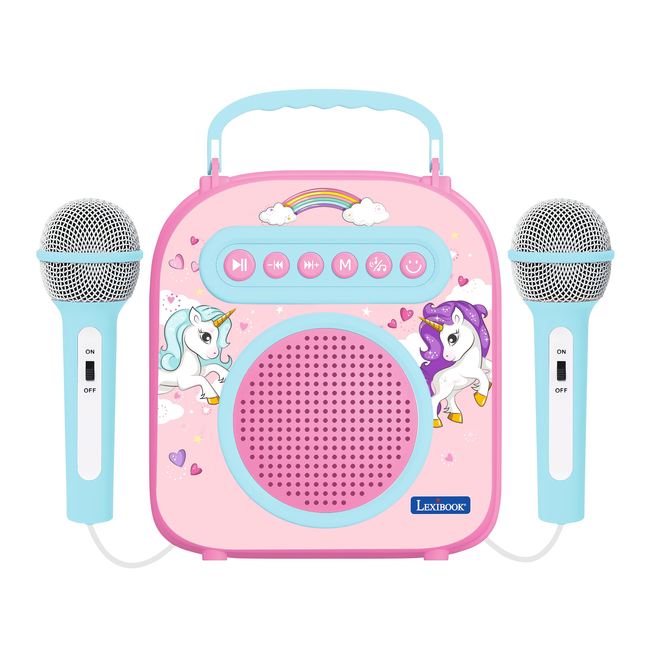 lexibook-my-secret-btc050uni-altavoz-karaoke-port-til-unicornio-con-micr-fono image 5