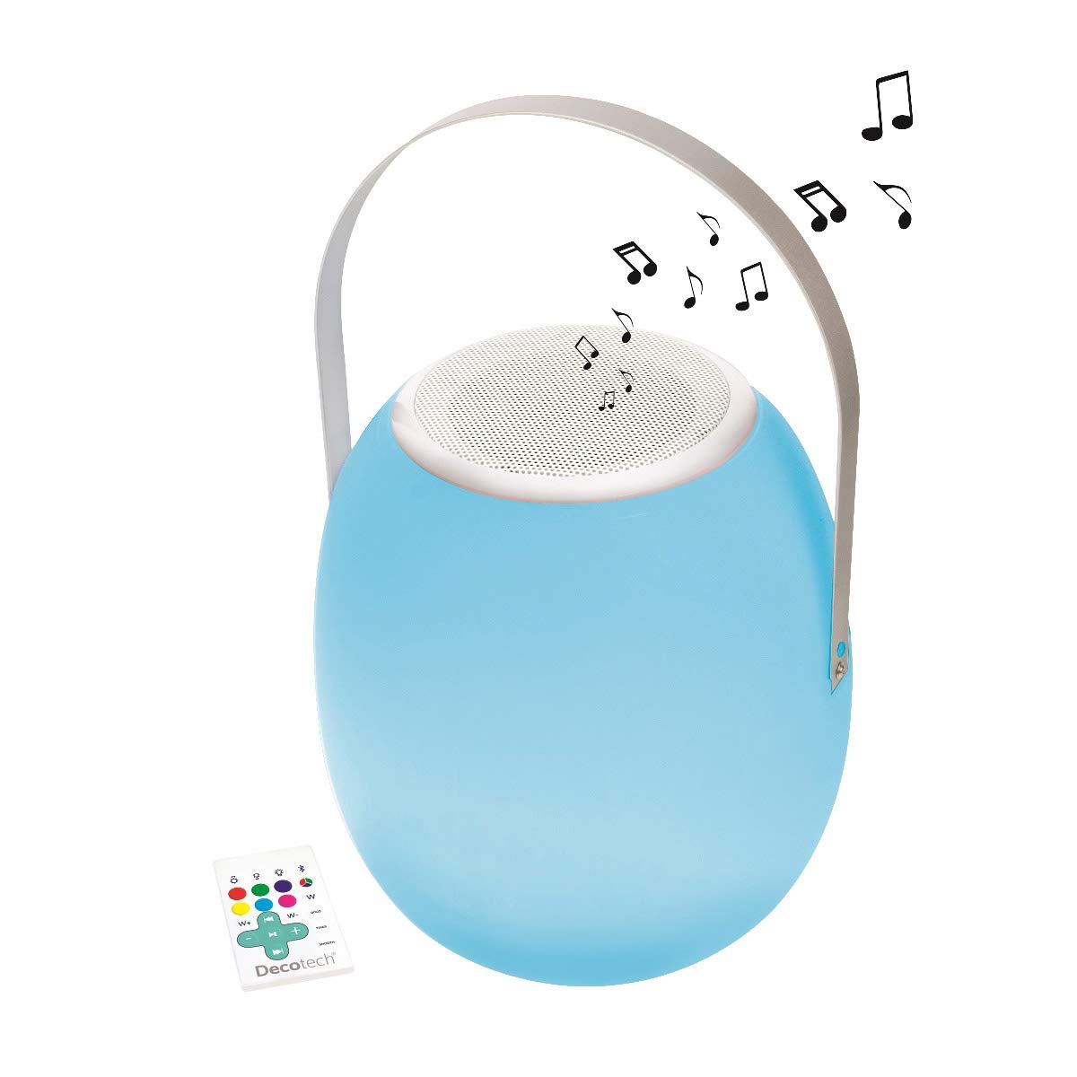lexibook-decotech-btl710-altavoz-bluetooth-luminoso-multicolor-8w image 1