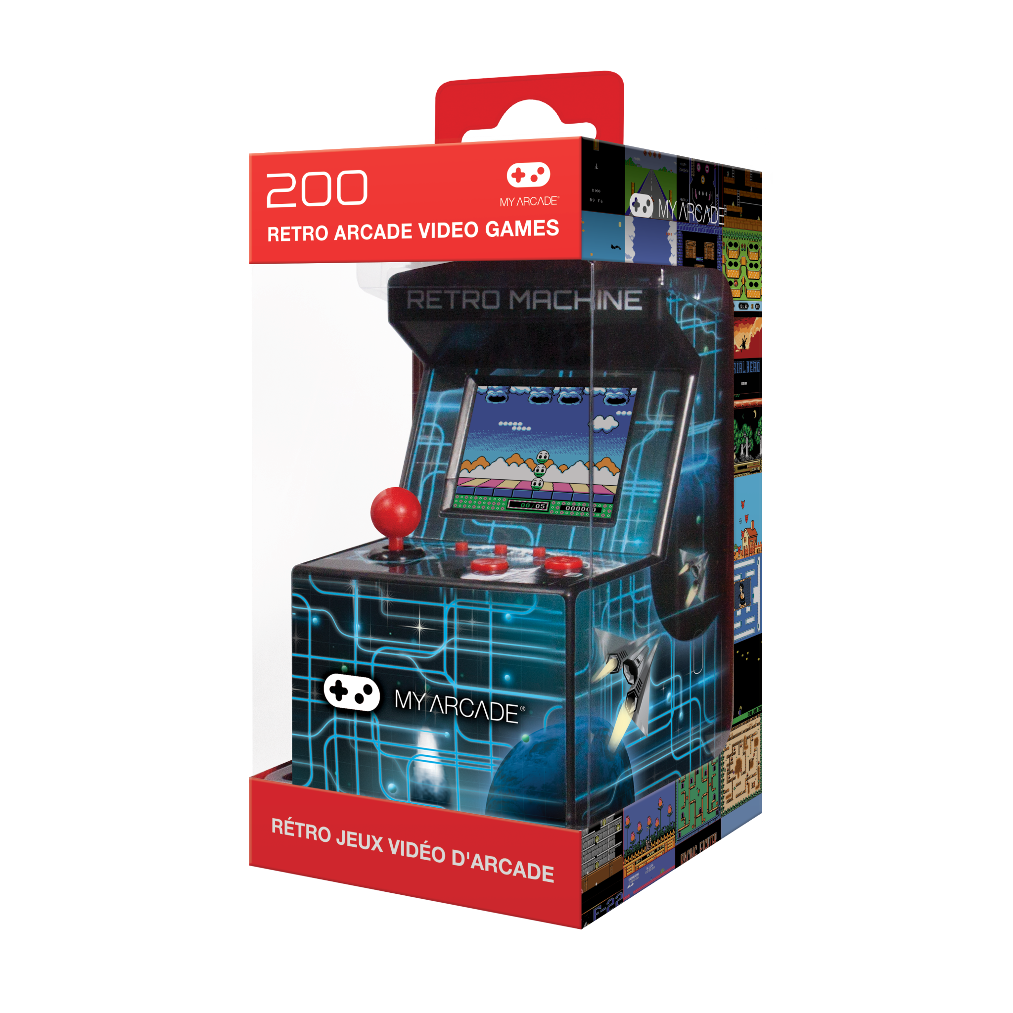 my-arcade-retro-machine-consola-port-til-con-200-juegos image 4