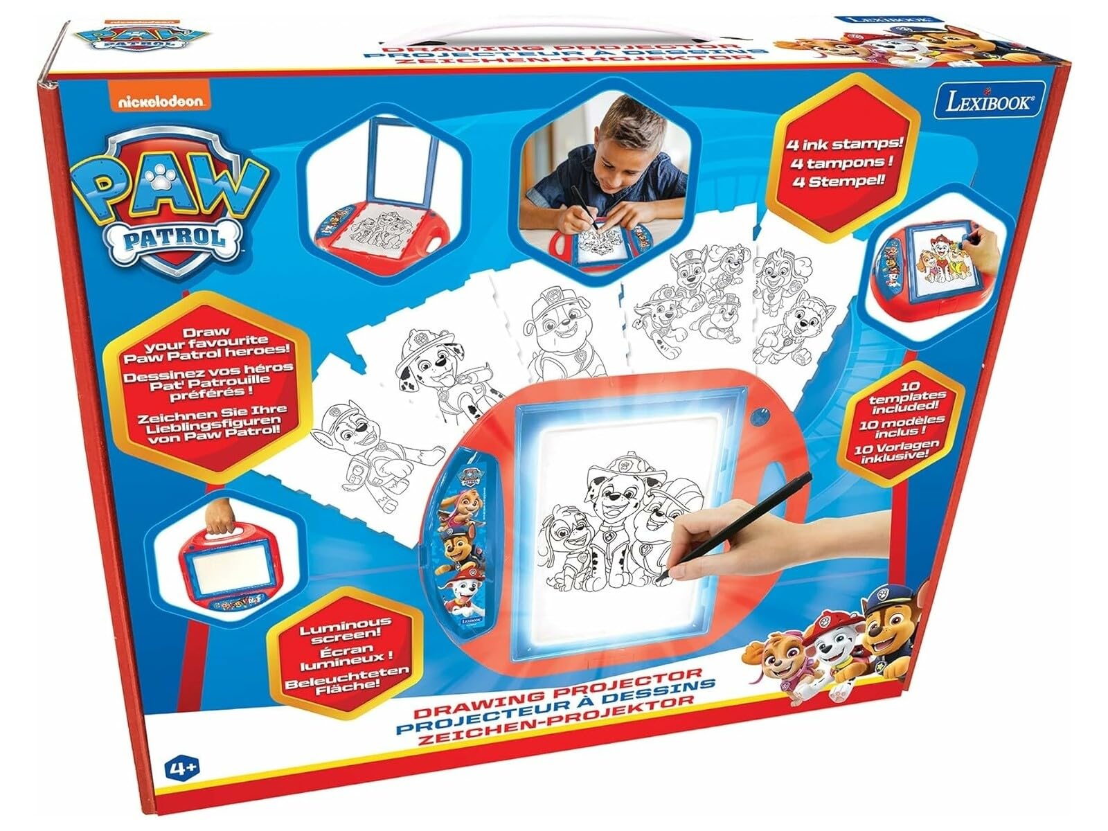 lexibook-patrulla-canina-cr310pa-proyector-de-dibujo-infantil image 2