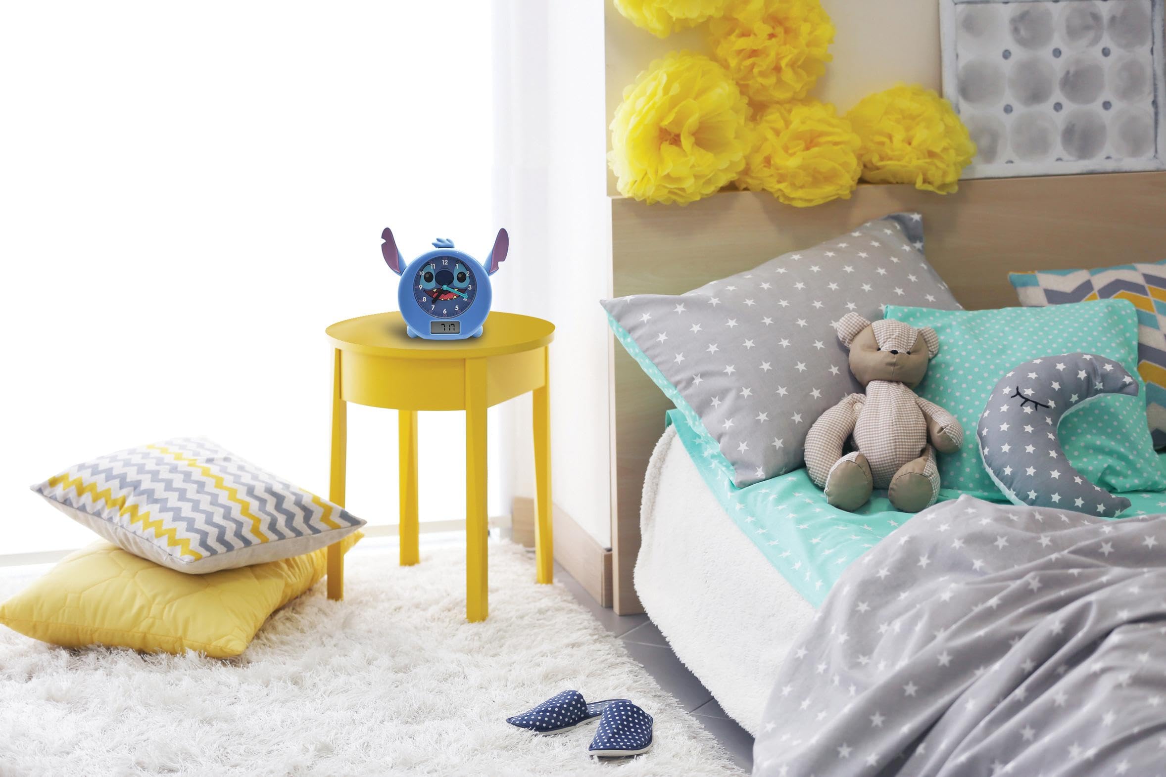 lexibook-rlt100dlxb-stitch-reloj-compa-ero-de-sue-o-con-luz-y-melod-as image 6
