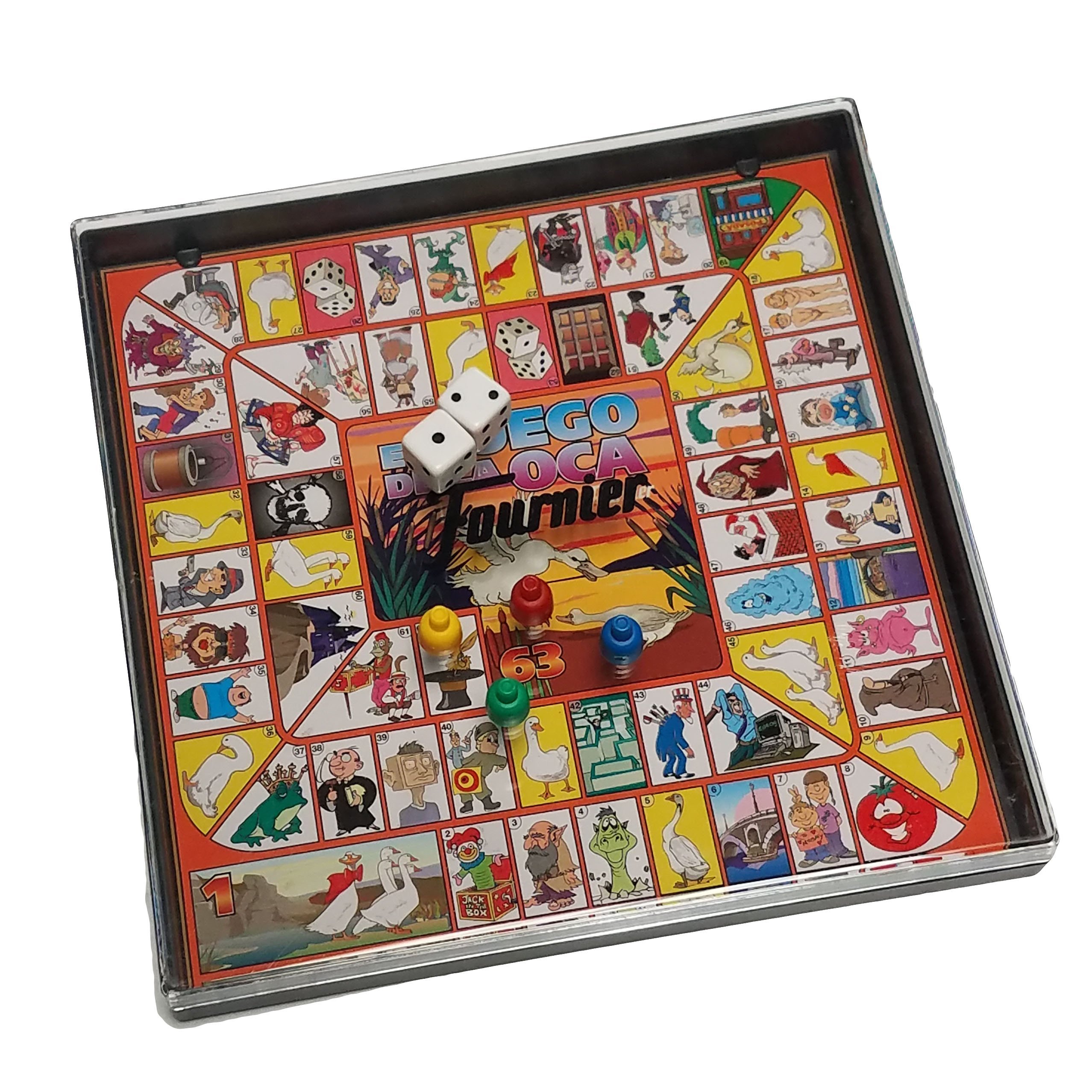 fournier-juego-de-la-oca-magn-tico-16x16-cm-4-jugadores image 2